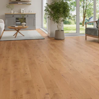 Elmdon 180mm Wide 14mm FSC Oak Dark Lacquered