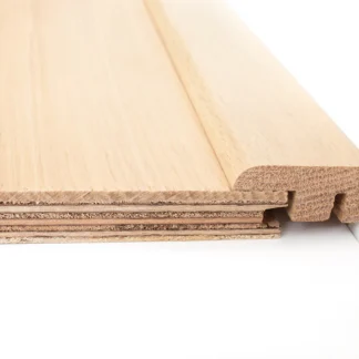 Invisible Oiled Oak End Profile wood flooring